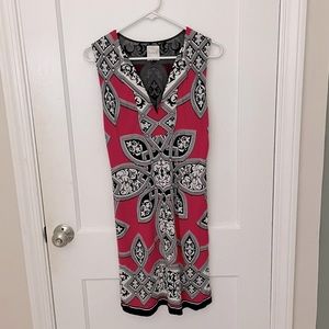 Nicole Miller Printed Mini Dress